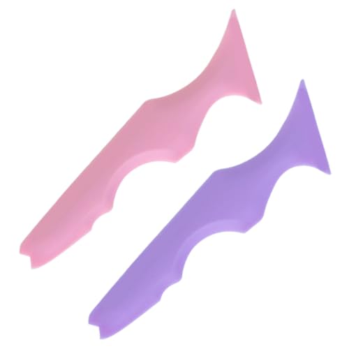 LOLIPPYY 2 Stück Eyeliner Schablonen aus Flexiblem Silikon Wiederverwendbar Ergonomisch für Präzises Schminken Geeignet für Anfänger und Profis Wasserfest als Make Up Hilfe und von LOLIPPYY