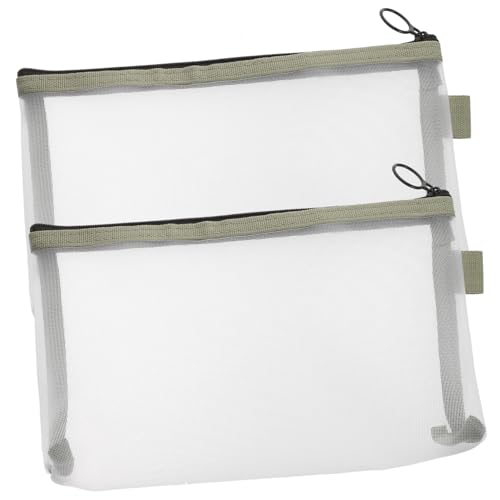 LOLIPPYY 2 Stück Kosmetiktasche Transparentes Netzstoff Reise Organizer Multifunktional Leichte Schminktasche für Damen und Mädchen Langlebige Make Up Aufbewahrungstasche für Camping und von LOLIPPYY