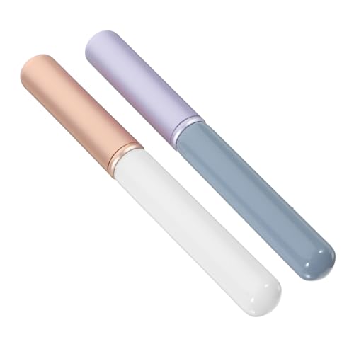 LOLIPPYY 2 Stück Mini Lippenpinsel mit Deckel Tragbare Vielseitige Lippenstift Lipgloss applikatoren für Präzises Lip Make up Hautfreundlich für Damen und Unterwegs LOLIPPYY 2 Stück Mini Lippenpinsel mit Deckel Tragbare Vielseitige Lippenstift Lipgloss applikatoren für Präzises Lip Make up Hautfreundlich für Damen und Unterwegs von LOLIPPYY