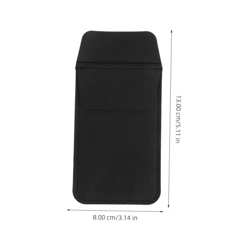 LOLIPPYY 2 Stück PU Leder Stifttasche Leicht und Robust Arzt Pflege Stiftehalter Organizer für Büro und Klinik Tragbar Multifunktional Schwarzes Pen Pocket für Ärzte und Krankenschwestern von LOLIPPYY