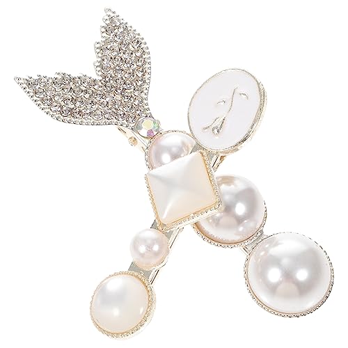 LOLIPPYY 2stücke Perlen-haarspangen Für Damen Und Mädchen Eleganter Haarschmuck Rutschfest Für Hochzeiten Geburtstagsfeiern Und Fotoshootings Vielseitig Einsetzbar Glänzendes Design von LOLIPPYY