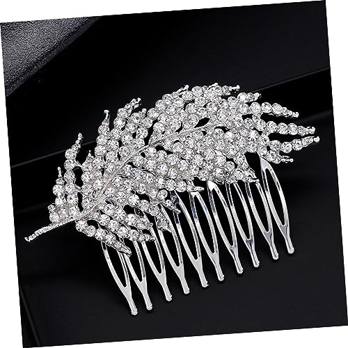LOLIPPYY 2 Stück Teiliges Braut Haarkamm aus Legierung mit Strasssteinen Leichter Kompakter Haarschmuck für Frauen Vielseitiges Accessoire für Hochzeit Verlobung Abendveranstaltung und von LOLIPPYY