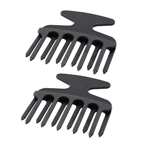 LOLIPPYY 2 Stück Teiliges Breiter Zahnkamm für Herren Leichter Haarkamm zum Styling und Entwirren für Locken Sanfte Kopfhautmassage Praktisch für Reisen und Friseursalongebrauch von LOLIPPYY