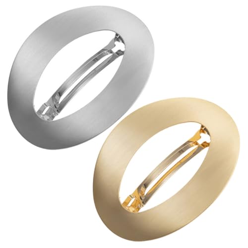 LOLIPPYY 2 Stück Teiliges Haarspangen für Damen Geometrische Halbkreis Ponytail Clips aus Robustem Legierungs Sichere Federklemmen Modische Haarklammern für Alltag und Party Gold und LOLIPPYY 2 Stück Teiliges Haarspangen für Damen Geometrische Halbkreis Ponytail Clips aus Robustem Legierungs Sichere Federklemmen Modische Haarklammern für Alltag und Party Gold und von LOLIPPYY