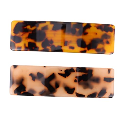 LOLIPPYY 2 Stück Teiliges Vintage Pigtail Haarspangen aus Metall mit Langlebiger Mechanik Leichte Automatische Haarklammern für Frauen Passend für Glattes und Lockiges Haar Stilvoll und von LOLIPPYY