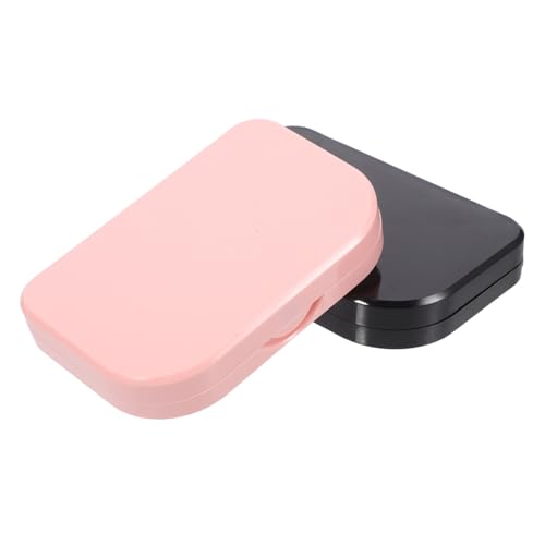 LOLIPPYY 2 Stück Teiliges Wimpern Aufbewahrungsset mit Hochwertigem Langlebigem Material Kompakter Eyelash Organizer Leichter Aufbewahrungsbehälter für Falsche Wimpern Tragbar für Reisen von LOLIPPYY