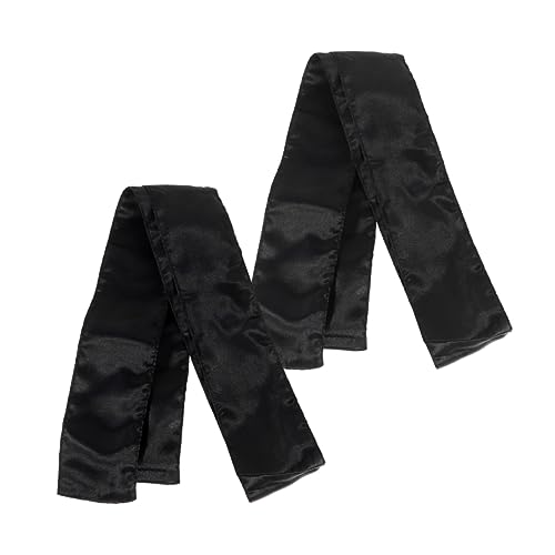 LOLIPPYY 2stücke Satin-kopftuch Lang Haarschal Perückenband Rutschfest Haarwickel Für Vorderseite Kopftuch Für Frauen Leicht Zu Waschen Und Pflegen von LOLIPPYY