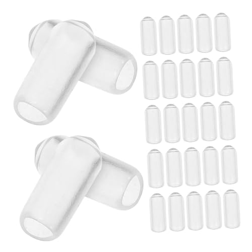 LOLIPPYY 200 Stück Stirnband Gummikappen Endkappen für Haarreifen DIY Zubehör Transparente Weiche Gummi Endstopfen Komfortabel Langlebig Innere Passend für Haarbänder LOLIPPYY 200 Stück Stirnband Gummikappen Endkappen für Haarreifen DIY Zubehör Transparente Weiche Gummi Endstopfen Komfortabel Langlebig Innere Passend für Haarbänder von LOLIPPYY