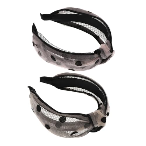 LOLIPPYY 2stücke Vintage Twisted Knot Haarband Mit Punkten Haaraccessoires Für Damen Für Verschiedene Anlässe Und von LOLIPPYY