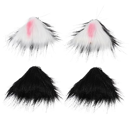 LOLIPPYY 2paare Katzenohr-haarspange Dekorative Haarnadel Mädchen-kopfschmuck Schöne Kopfbedeckung Haar Klammern Simulation Cat Ears Cosplay von LOLIPPYY