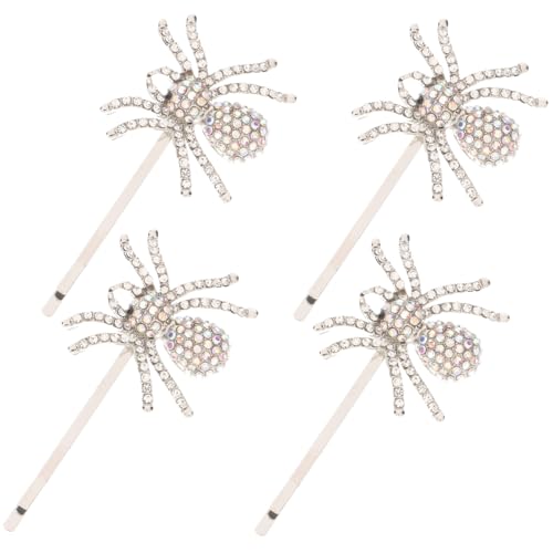 LOLIPPYY 2paare Spinnen Haarspange Verzierung Gothic Haarschmuck Für Halloween Goth Haarspangen Als Haar-accessoire Für Frauen Und Mädchen von LOLIPPYY