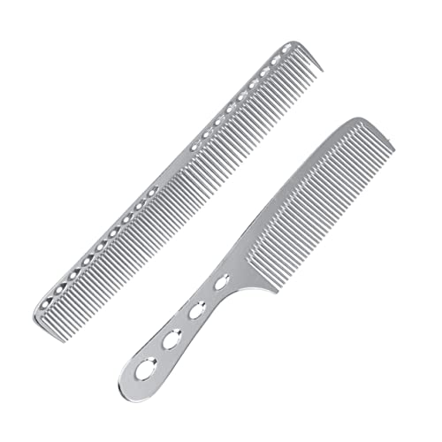LOLIPPYY 2stücke Haarkamm Aus Gabelkamm Für Männer Und Frauen Massagekamm Mit Feiner Zahnung Friseurzubehör Für Haarstyling von LOLIPPYY