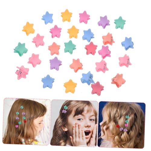 LOLIPPYY 3 Sätze Mini Haarklammern für Mädchen Kleine Haarspangen mit Starker Fixierung Bunte Haarklammern Langlebige Haarclips für Hochzeit Geburtstag und Alltag Zufällige Zufällige Farbe von LOLIPPYY