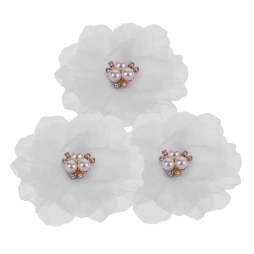 LOLIPPYY 3stücke Blumen Haarspange Für Mädchen Mit Perlen Verziert Haarnadel Haar Clips Für Alltag Und Partys von LOLIPPYY