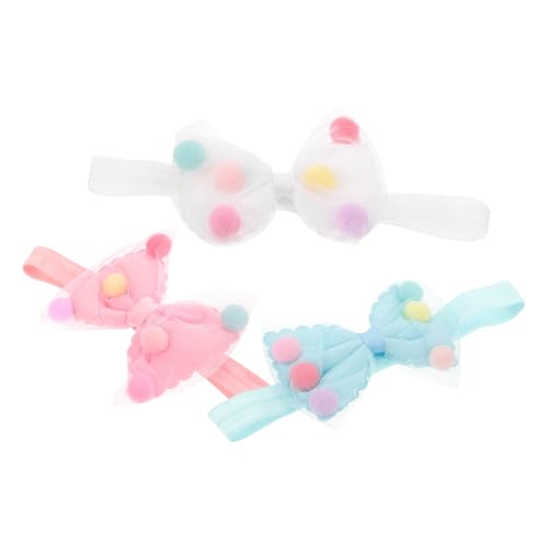 LOLIPPYY 3 Stück Stirnband Teiliges Babyhaarschleifen Zarte Bowknot Kopfbedeckung für Neugeborene Junge Mädchen Mädchen Fotografie Geschenkset in von LOLIPPYY