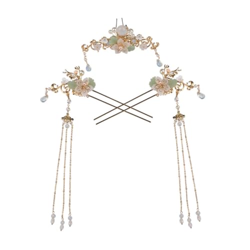 LOLIPPYY 3 Stück Teiliges Chinesisches Haarnadeln Retro Haarschmuck Haarnadeln für Frauen und Mädchen Dekorative Haarschmuck für Traditionelle Frisuren von LOLIPPYY