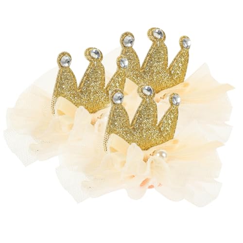 LOLIPPYY 3 Stück Teiliges Mädchen Haarschmuck Haarklammern aus Langlebigem Material für Geburtstagsfeier Weihnachten und Festivals Geeignet von LOLIPPYY