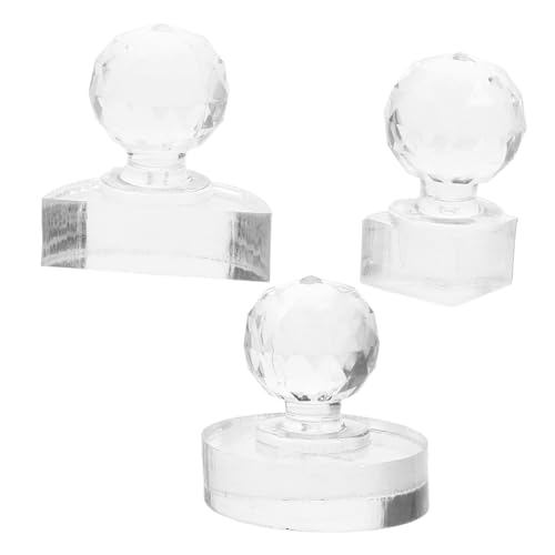 LOLIPPYY 3 Stück Teiliges Presswerkzeug für Lidschatten und Highlighter Vielseitiger Stamper zur Reparatur und Kompaktierung von Pudern Praktisches Make Up Tool für Präzises und Verpacken von LOLIPPYY