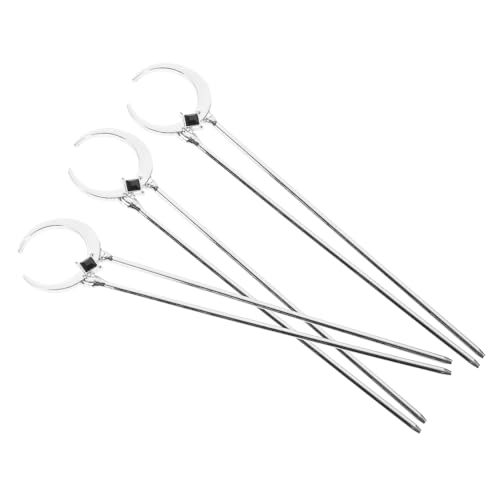 LOLIPPYY 3 Stück Vintage Haarschmuck Haarnadeln Teiliges Mondmotiv Metall Haarstäbchen für Damen Elegant Haargabel Haarklammer für Frisuren Hochzeit Party von LOLIPPYY