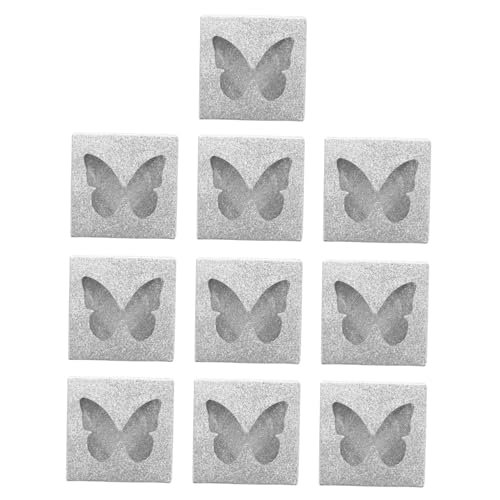 LOLIPPYY 30 Stück Teiliges False Eyelash Storage Box mit Transparentem Fenster Quadratischer Aufbewahrungsbehälter für Falsche Wimpern Langlebiger Organizer für Beauty Salons und von LOLIPPYY