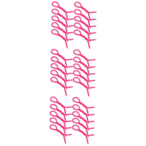 LOLIPPYY 30 Stück Teiliges Flexible Silikon Dauerwellenstäbe Kleine Lockenwickler für Kurze und Lange Haare Wiederverwendbare Bruchfeste Perm Rods zum Effektiven Haarstyling für Damen und von LOLIPPYY