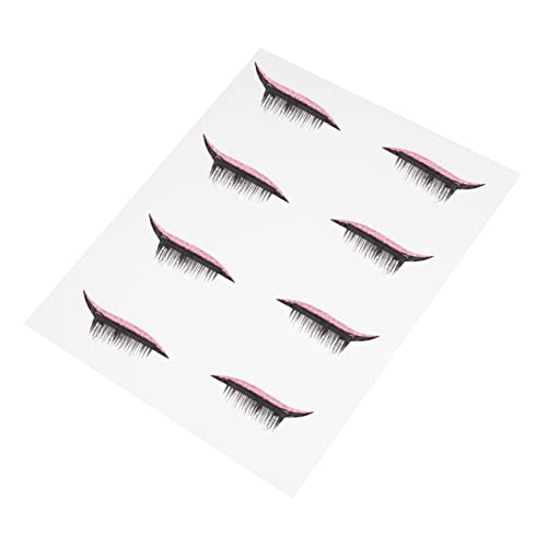 LOLIPPYY 4paare Selbstklebende Eyeliner Und Wimpern Aufkleber Glitzer-effekt Für Maskeraden Cosplay Festivals Und Täglichen Gebrauch Einfach Anzuwenden Ohne Verblassen LOLIPPYY 4paare Selbstklebende Eyeliner Und Wimpern Aufkleber Glitzer-effekt Für Maskeraden Cosplay Festivals Und Täglichen Gebrauch Einfach Anzuwenden Ohne Verblassen von LOLIPPYY