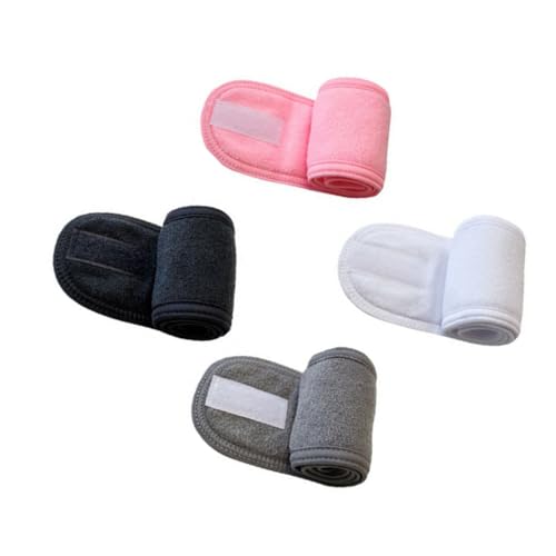 LOLIPPYY 4 Stück Teiliges Damen Stirnband Elastisch und Langlebig Vielseitig für Sport Yoga Fitness und Make Up in Weiß Dehnbar und Bequem für Kopfgrößen LOLIPPYY 4 Stück Teiliges Damen Stirnband Elastisch und Langlebig Vielseitig für Sport Yoga Fitness und Make Up in Weiß Dehnbar und Bequem für Kopfgrößen von LOLIPPYY
