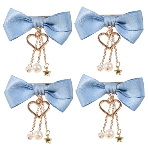 LOLIPPYY 4 Stück Teiliges Haarschleifen für Damen Modische Haarspangen mit Schleifen Design Langlebig und Vielseitig für Geburtstage Partys Weihnachten und Festliche Anlässe von LOLIPPYY