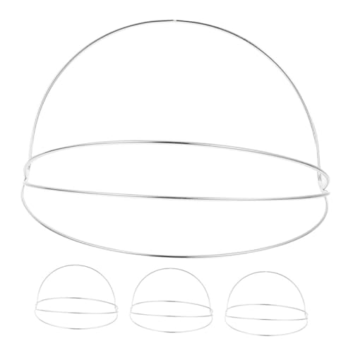LOLIPPYY 4 Stück Teiliges Metall Crown Making Frame Lagiger DIY Krone Basisrahmen für Hanfu und Traditionelle Chinesische Kopfschmuckherstellung für Kulturelle Feste und Hochzeitsschmuck von LOLIPPYY