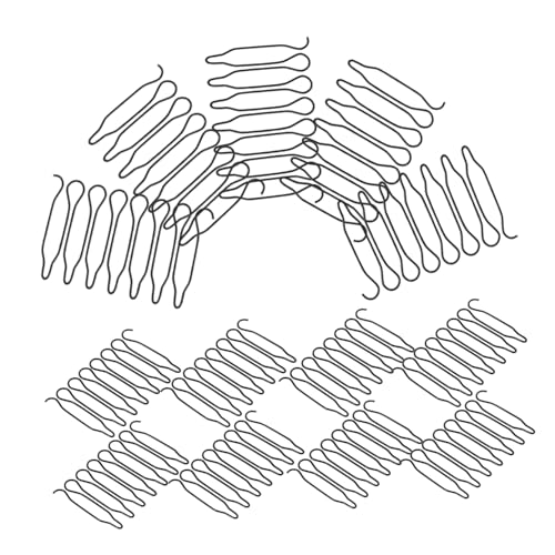 LOLIPPYY 40 Stück Teiliges Haarnetz- Unsichtbarer Haarkamm Fixierer Langlebiger Metallkamm Vielseitiges Styling-zubehör für Damen und Mädchen für Hochsteckfrisuren und Ponyfestiger von LOLIPPYY