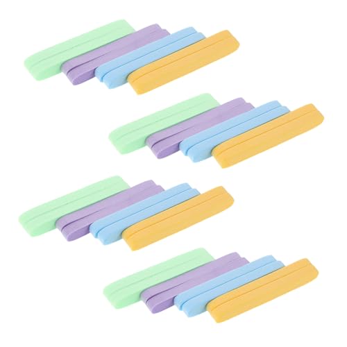 LOLIPPYY 48 Stück Teiliges Komprimierte Gesichtsschwämme in Vier Farben Sanftes Peeling Wiederverwendbare Makeup-entferner Pads für Hauttypen Reinigung und Spa-gesichtsreinigung von LOLIPPYY