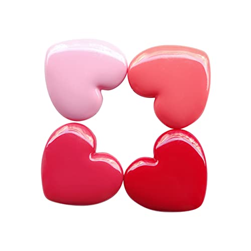 LOLIPPYY 4stücke Leere Herzform Behälter Nachfüllbar Für Kosmetik Lippenstift Creme Reisen Schönheitsprodukte Make-up Lidschatten von LOLIPPYY