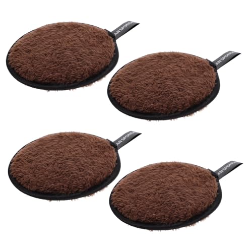 LOLIPPYY 4stücke Puderquaste Make-up Entferner Waschbar Puderschwamm Flauschigen Gesichts Reinigung Pads Für Frauen Mädchen Puderpad von LOLIPPYY