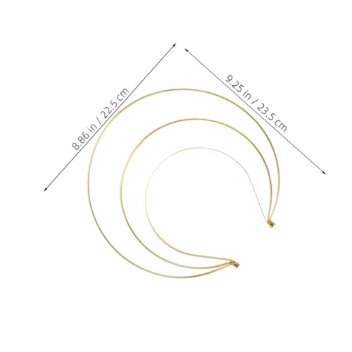 LOLIPPYY 5 Stück Teiliges Goddess Crown Haarschmuck aus Robustem Dreischichtiges Stirnband mit Glatten Kanten für Damen Bequem Vielseitig Passend zu Hochzeiten Geburtstagsfeiern und von LOLIPPYY