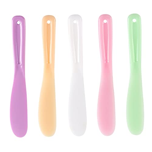 LOLIPPYY 5 Stück Teiliges Rührstäbe DIY Beauty Mask Mixing Tools aus Hochwertigem Wiederverwendbare Rührstäbchen für Einfache Herstellung von Gesichtsmaske Wiederverwendbar von LOLIPPYY