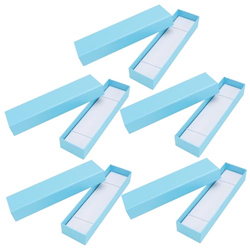 LOLIPPYY 5 Stück Teiliges Stifteset Geschenkbox aus Dickem Papier mit Schwammfüllung Rechteckige Aufbewahrungsbox für Schüler Stabiles Federmäppchen zur Sicheren Stifteaufbewahrung LOLIPPYY 5 Stück Teiliges Stifteset Geschenkbox aus Dickem Papier mit Schwammfüllung Rechteckige Aufbewahrungsbox für Schüler Stabiles Federmäppchen zur Sicheren Stifteaufbewahrung von LOLIPPYY