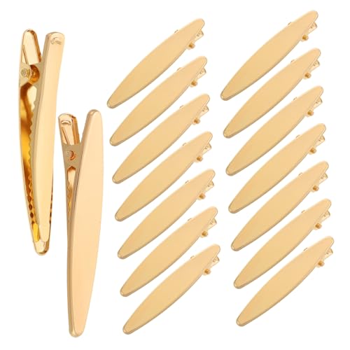 LOLIPPYY 50stücke Goldene Alligator Haarklammern Haarklammern Für Frauen Haarschmuck Für Hochzeiten Partys Und Alltag Einfache Herstellung Von Haaraccessoires von LOLIPPYY