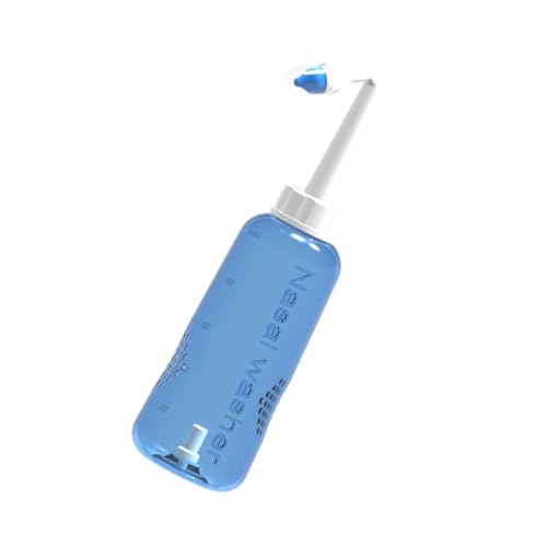 LOLIPPYY 500 ml Nasenspülflasche aus Kunststoff Nasenreiniger für Erwachsene und Kinder Wiederverwendbare Nasendusche Einfach zu Bedienen für Nasale Hygiene von LOLIPPYY
