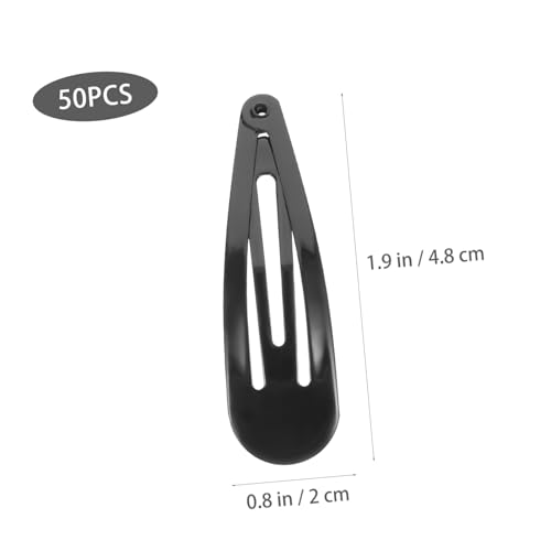 LOLIPPYY 50er Packung Metall Haarspangen Schwarz Haarclips Haarklammern für Mädchen Frauen Langlebige Einfach zu Tragende Haarschmuck Haarklammer zum Fixieren und Basteln LOLIPPYY 50er Packung Metall Haarspangen Schwarz Haarclips Haarklammern für Mädchen Frauen Langlebige Einfach zu Tragende Haarschmuck Haarklammer zum Fixieren und Basteln von LOLIPPYY