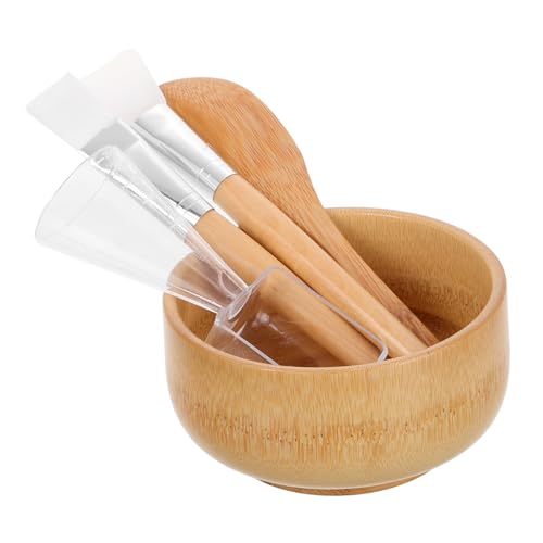 LOLIPPYY 5stücke Löffelset Für Mit Rührschüssel Aus Spatel Löffel Und Bürste Für Diy-schönheitsbehandlungen Und Hautpflege von LOLIPPYY