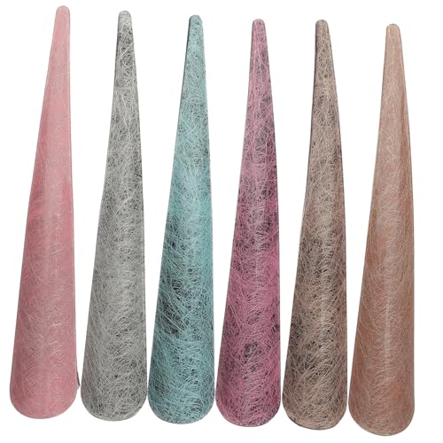 LOLIPPYY 6stücke Acryl Haarspangen Simulierter Ochsenhornspange Pferdeschwanzspange Für Frauen Haarschmuckdekoration Für Mädchen Und Damen von LOLIPPYY