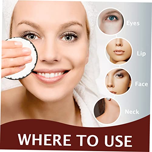 LOLIPPYY 6 Stück Teiliges Gesichtspad Doppelseitige Make Up Entferner Schwämme Sanfte Porentiefe Wiederverwendbar Geeignet für Empfindliche Haut für Reisen und Tägliche Anwendung von LOLIPPYY