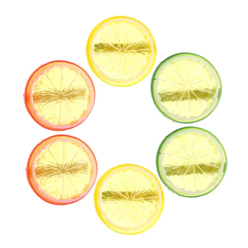 LOLIPPYY 6 Stück Teiliges Niedliche Zitronen Haarclips aus Robustem Material Kleine Alligator Haarklammern für Frauen Farbenfrohe Haarschmuck Deko für Geburtstagsfeiern und Vielseitige von LOLIPPYY