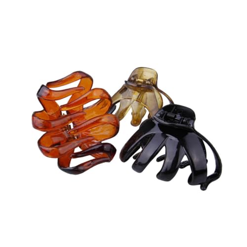 LOLIPPYY 6 Stück Teiliges Octopus Haarklammer aus Robustem Kunststoff Rutschfest Große Haarspangen für Frauen und Mädchen Geeignet für Dickes Dünnes und Lockiges Haar Modische Haarschmuck von LOLIPPYY