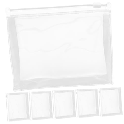 LOLIPPYY 6 Stück Teiliges wasserdichte Transparente PVC Kosmetiktaschen Praktische Wiederverwendbare Reise Organizer für Damen Multifunktionale Make Up Aufbewahrungstaschen für Unterwegs LOLIPPYY 6 Stück Teiliges wasserdichte Transparente PVC Kosmetiktaschen Praktische Wiederverwendbare Reise Organizer für Damen Multifunktionale Make Up Aufbewahrungstaschen für Unterwegs von LOLIPPYY