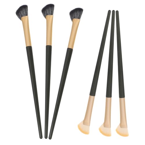 LOLIPPYY 6stücke Teiliges Augen-makeup-pinsel Mit Nasenkonturen Und Lidschattenpinsel Für Präzises Auftragen Und Verblenden Von Concealer Und Eyeliner Für Und Mädchen von LOLIPPYY