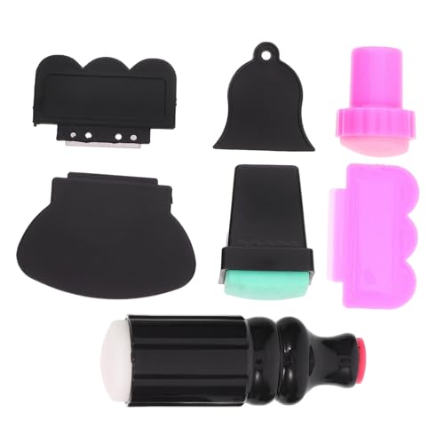 LOLIPPYY 7stücke Teiliges Nagelstempel Set Mit Stempel Schaber Und Schablonen Für Kreative Maniküre Für Zuhause Hochzeiten Und Partys Einfach Zu Bedienen Und Komfortabel LOLIPPYY 7stücke Teiliges Nagelstempel Set Mit Stempel Schaber Und Schablonen Für Kreative Maniküre Für Zuhause Hochzeiten Und Partys Einfach Zu Bedienen Und Komfortabel von LOLIPPYY
