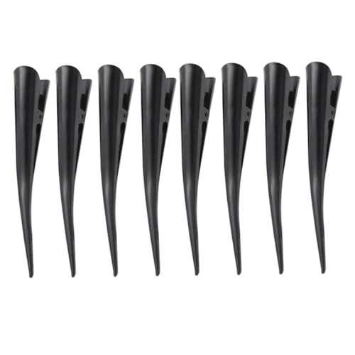 LOLIPPYY 8 Stück Alligator Haar Clips Wiederverwendbare Salon Haarspangen Für Haarabteilungen Strapazierfähiges Metall Schwarz Für Damen Und Mädchen Haarstyling Zubehör LOLIPPYY 8 Stück Alligator Haar Clips Wiederverwendbare Salon Haarspangen Für Haarabteilungen Strapazierfähiges Metall Schwarz Für Damen Und Mädchen Haarstyling Zubehör von LOLIPPYY