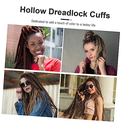 LOLIPPYY 80 Stück Teiliges Dreadlock Schmuck aus Robustem Legierungs Material Vielseitige Haarringe für Individuelles Flechten Glatte Kanten Schonend für Haare Unisex Haarschmuck für LOLIPPYY 80 Stück Teiliges Dreadlock Schmuck aus Robustem Legierungs Material Vielseitige Haarringe für Individuelles Flechten Glatte Kanten Schonend für Haare Unisex Haarschmuck für von LOLIPPYY