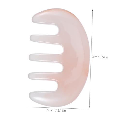 LOLIPPYY Anti statischer Massagekamm aus Natürlichem Harz Leicht und Tragbar Praktisches Kopfhautmassagegerät zur Haarpflege für Männer und Frauen Haarbruch und Fördert Gesundes Haar von LOLIPPYY